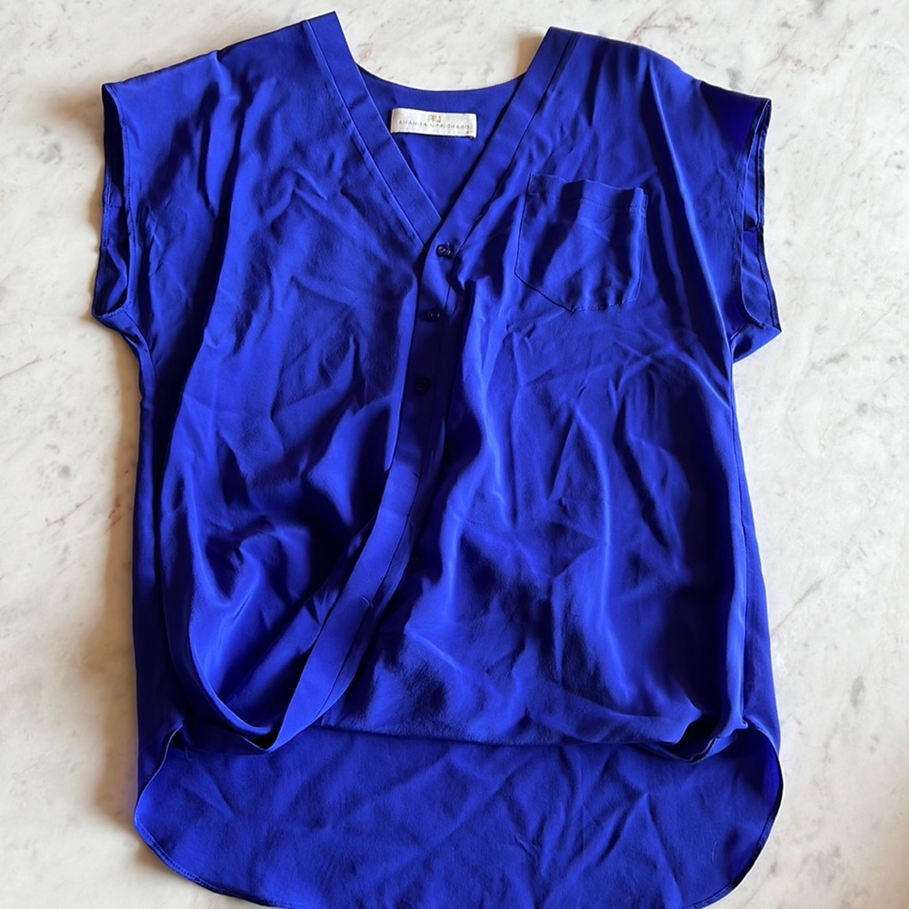 Blue blouse